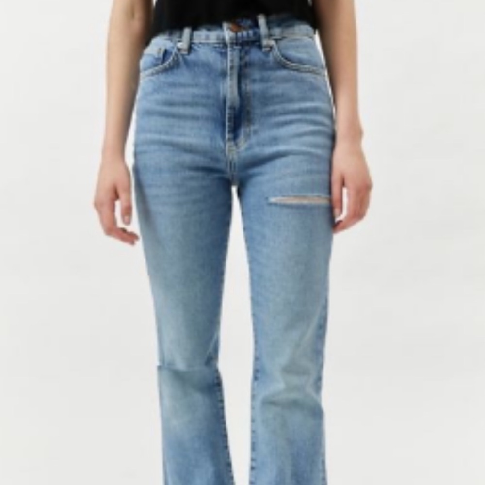 Urban Outfitters High-Waisted Comfort Stretch Flare Jeans